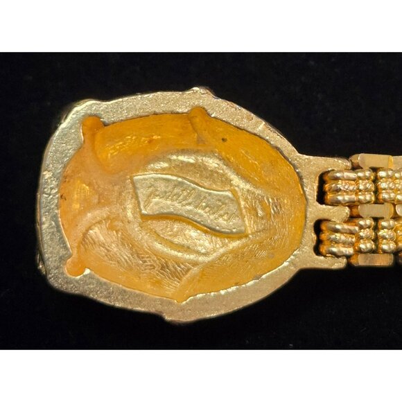 Rare Vintage Judith Leiber Keychain Bag Charm Goldtone - Picture 4 of 4